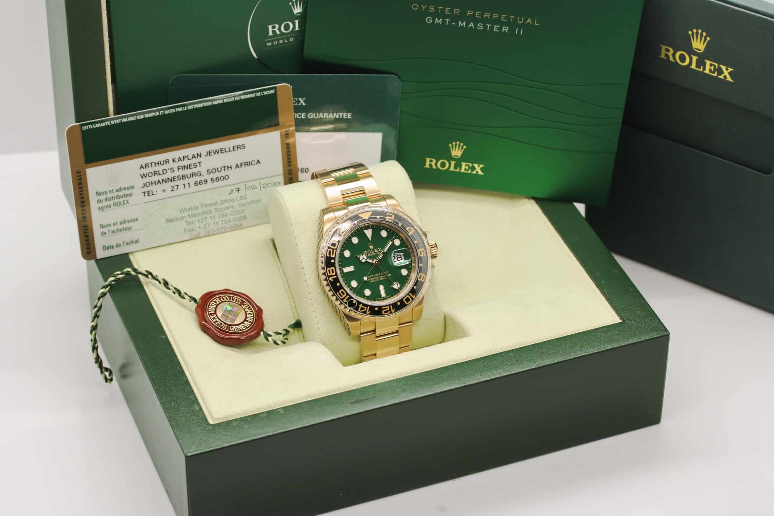 Green box outlet rolex