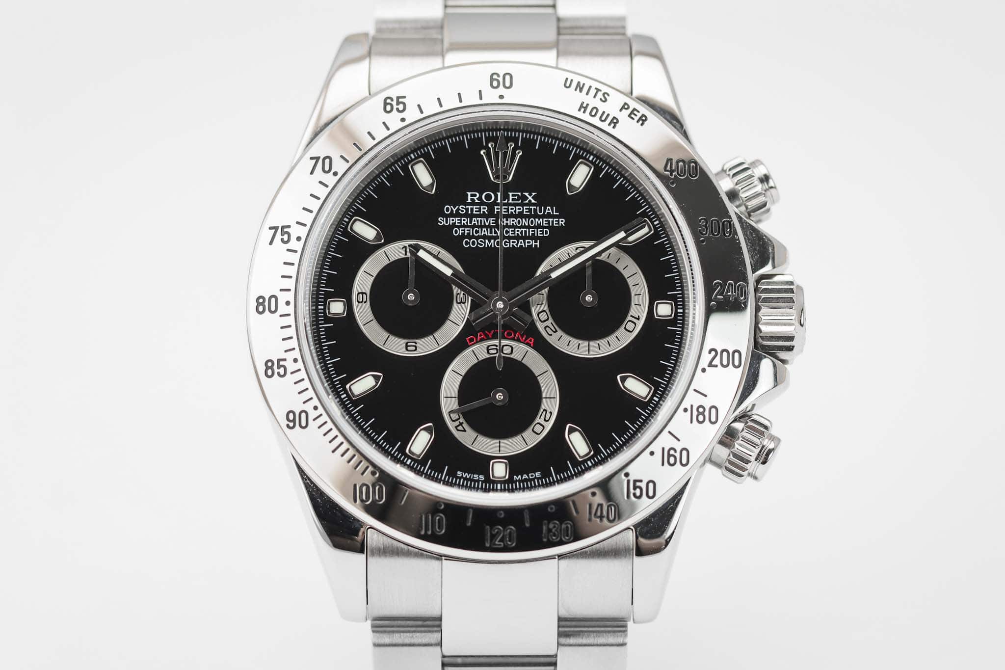 Rolex daytona 116520 black new arrivals