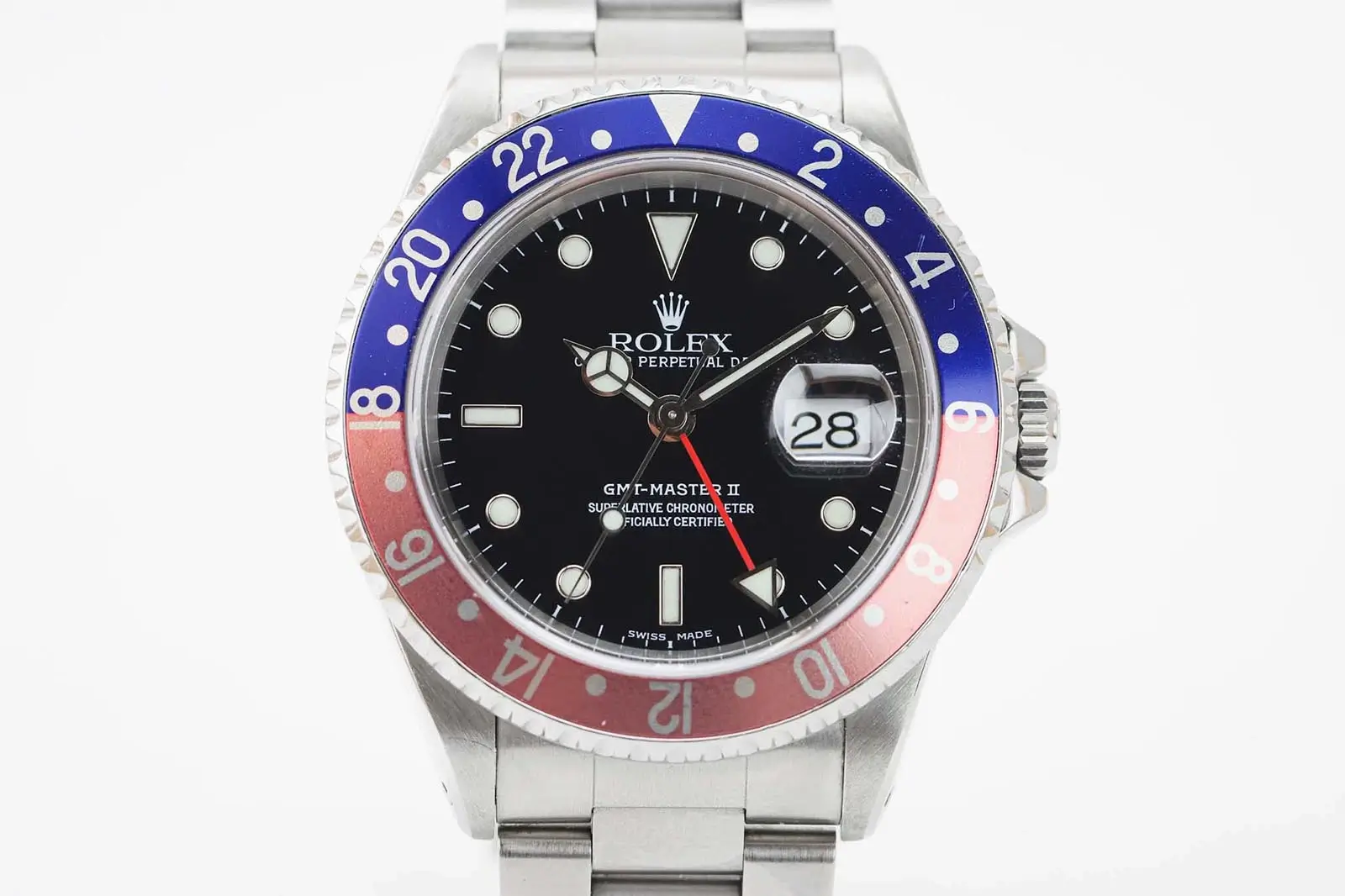 Rolex GMT Master 2 16710 | 1999 Watch Only Watch & RSC Service Card | £8250