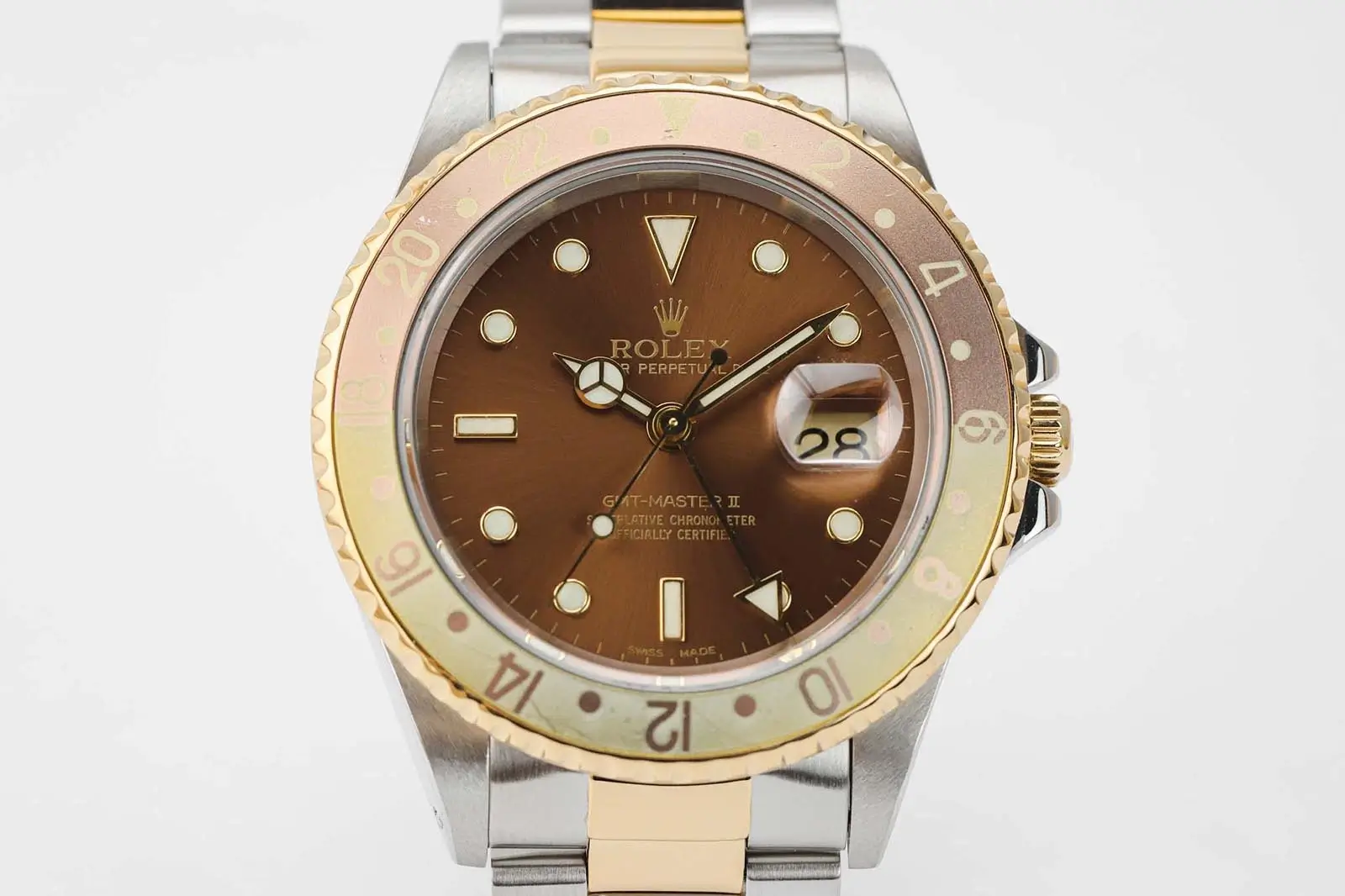 Rolex GMT Master 2 16713 Rootbeer 2000 | Full Set | £10500