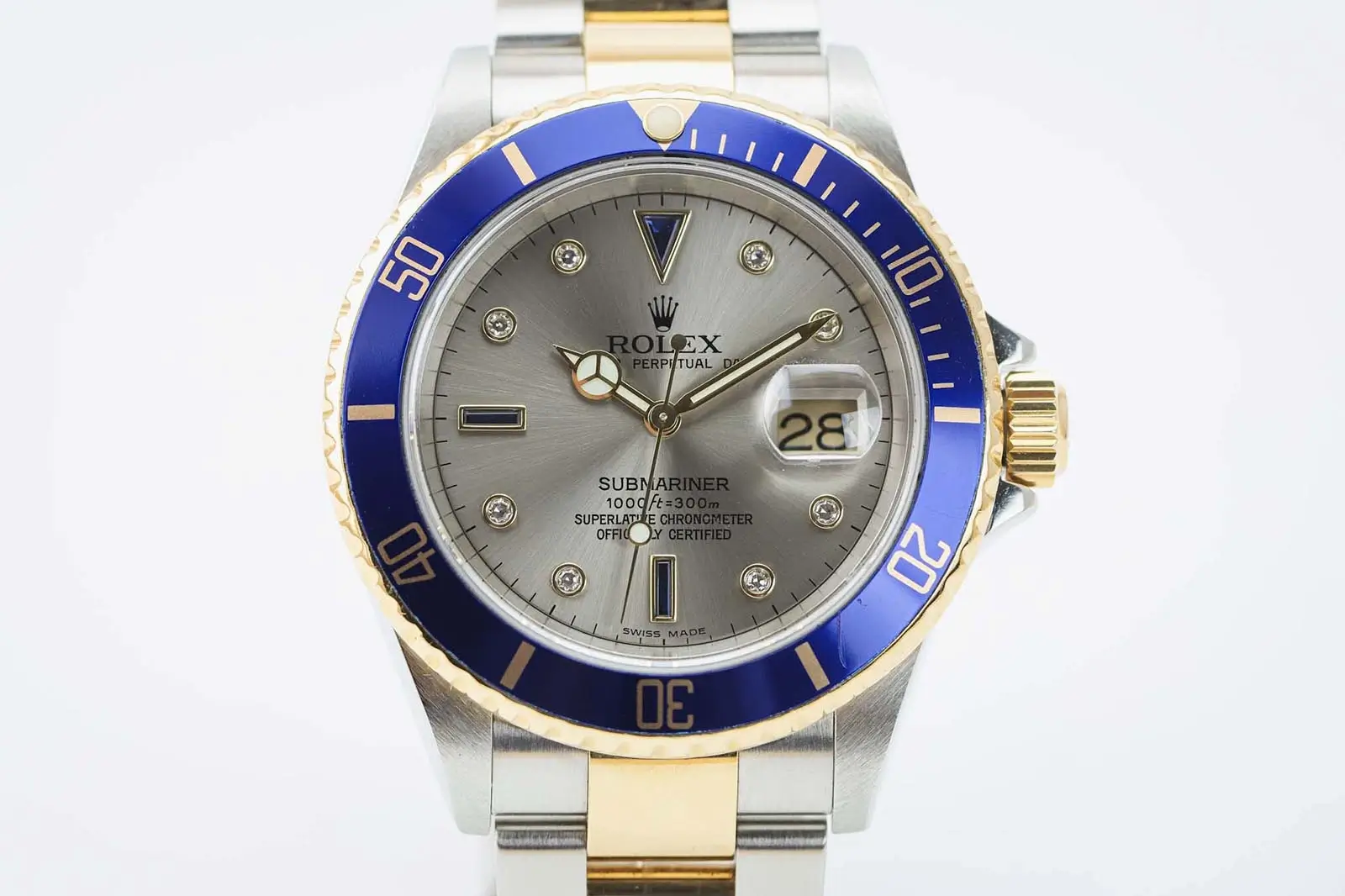 Rolex Submariner Date 16613LB | 2005 | Full Set | £11950