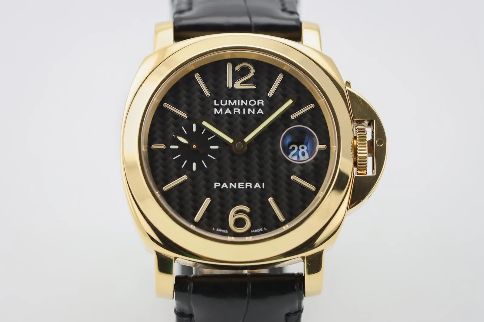 Panerai Luminor Marina PAM00140 Carbon Fibre DIal | Box & Papers | 2008