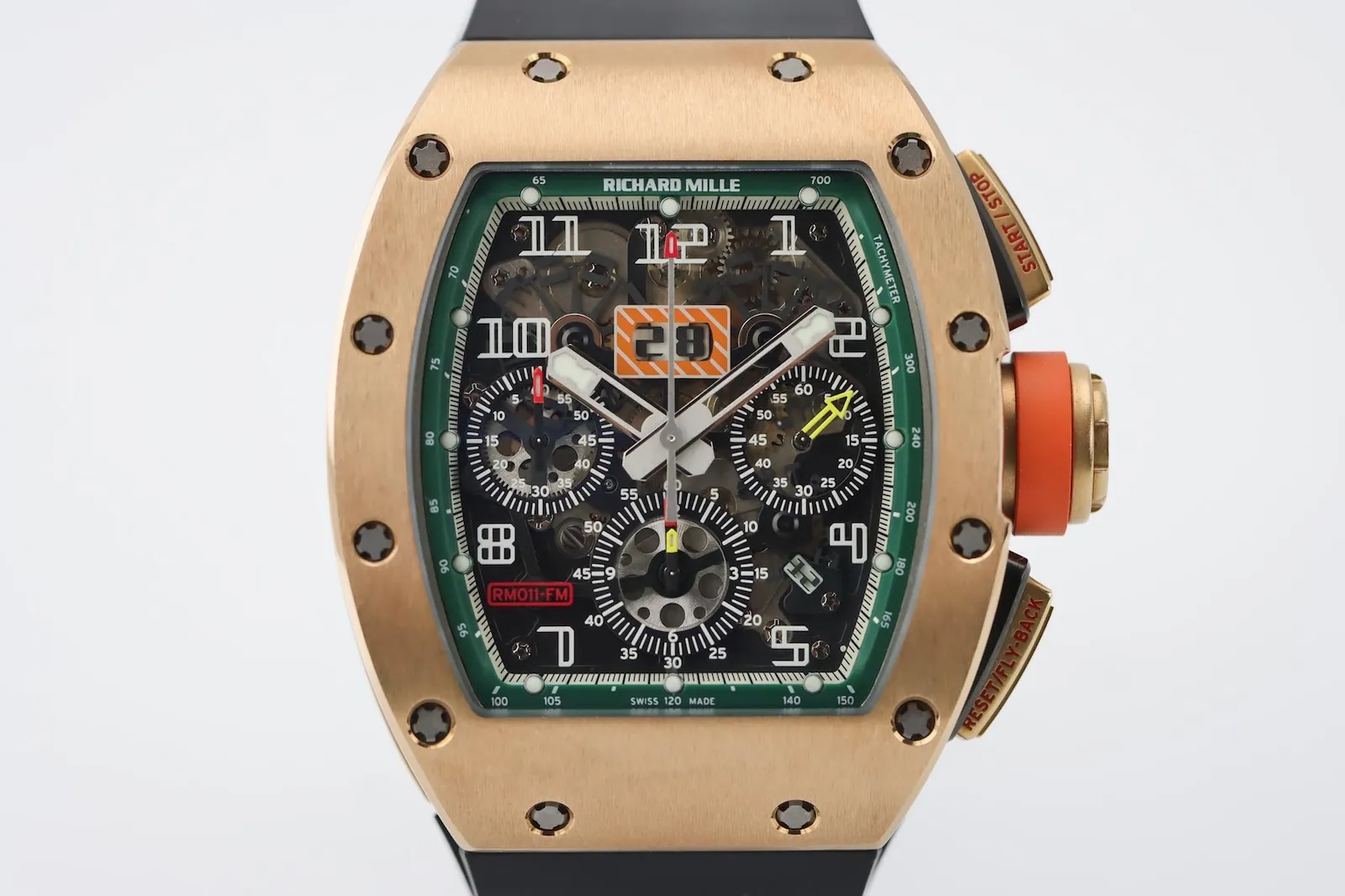 Richard Mille RM011-02 Felipe Massa Flyback 1 0f 10 | RM Service Papers | 2007