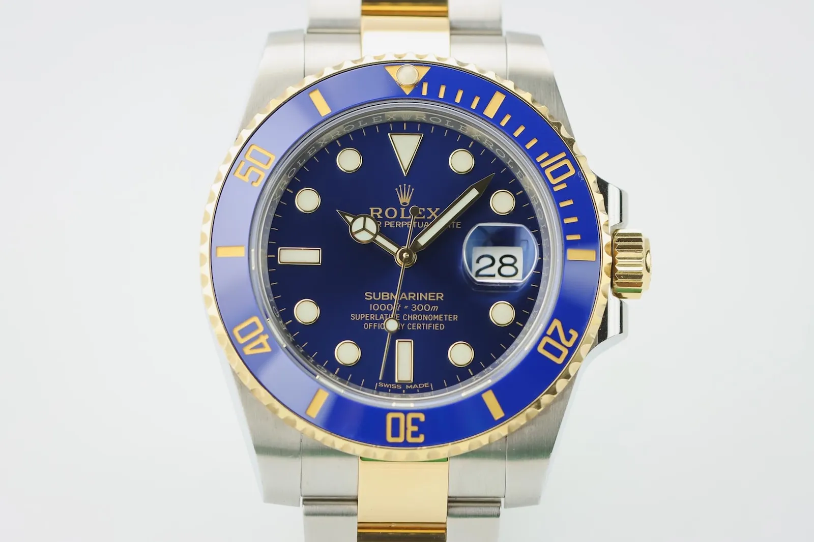 Rolex Submariner Date 116613LB Bluesy 2016 | Full Set | £10450