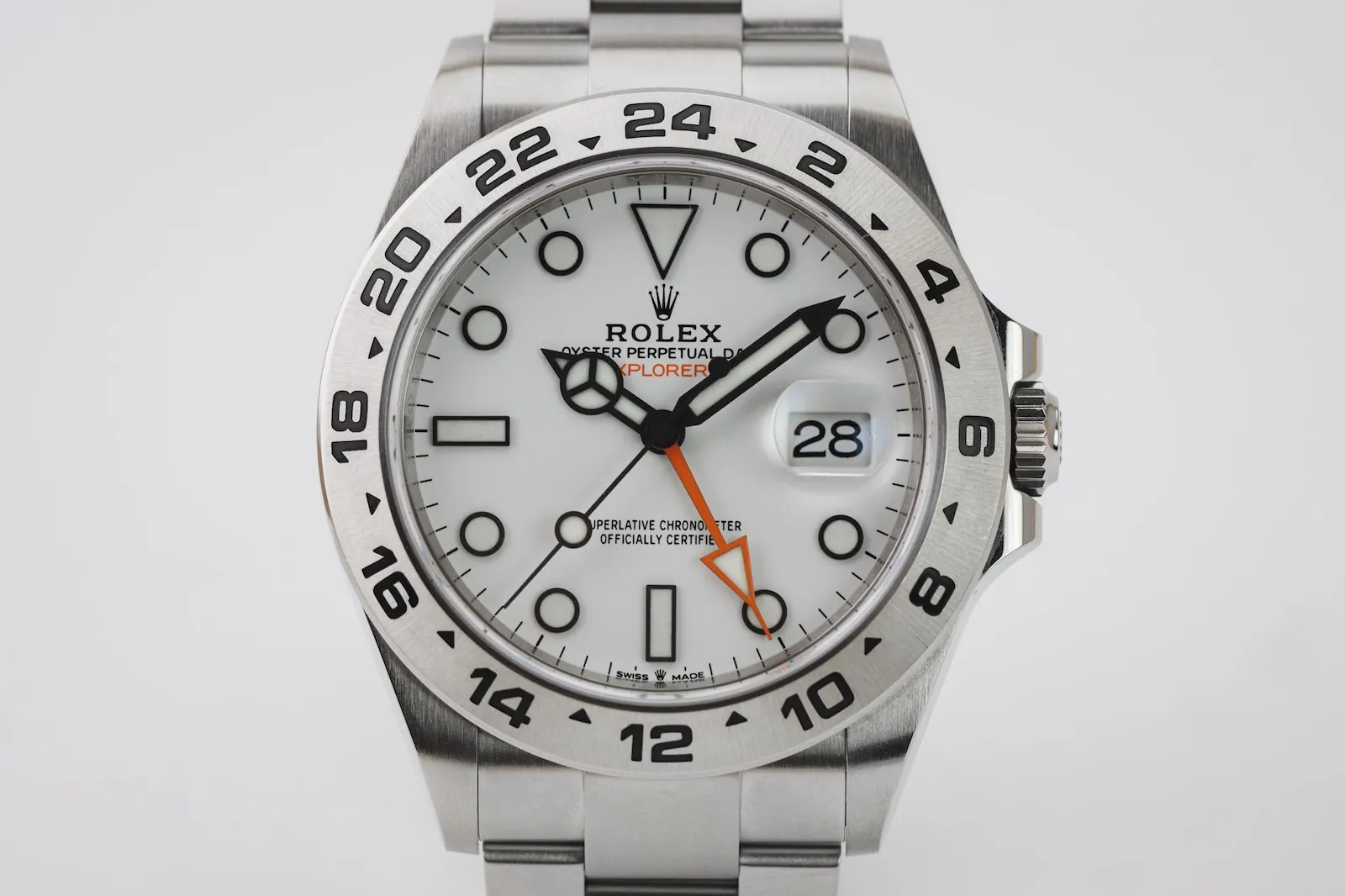 Rolex Explorer II 226570 | 2023 | Polar White Dial | Full Set | £7,950