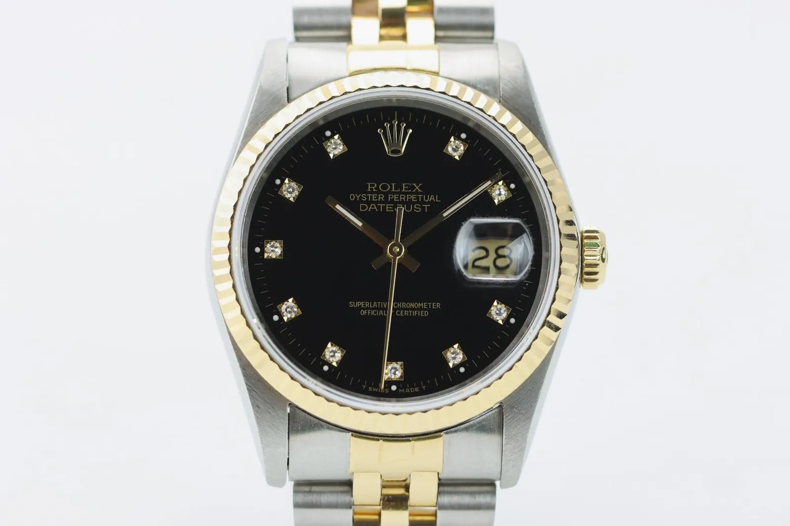 Rolex Datejust 16233 | 1999 | Full Set | Black Diamond Dial | £6,250