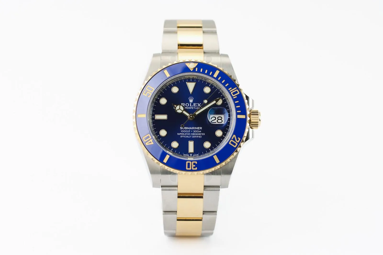 Rolex Submariner 126613LB Bluesy 2020 unworn full set. View in Huddersfield or UK-wide delivery. £12,450.