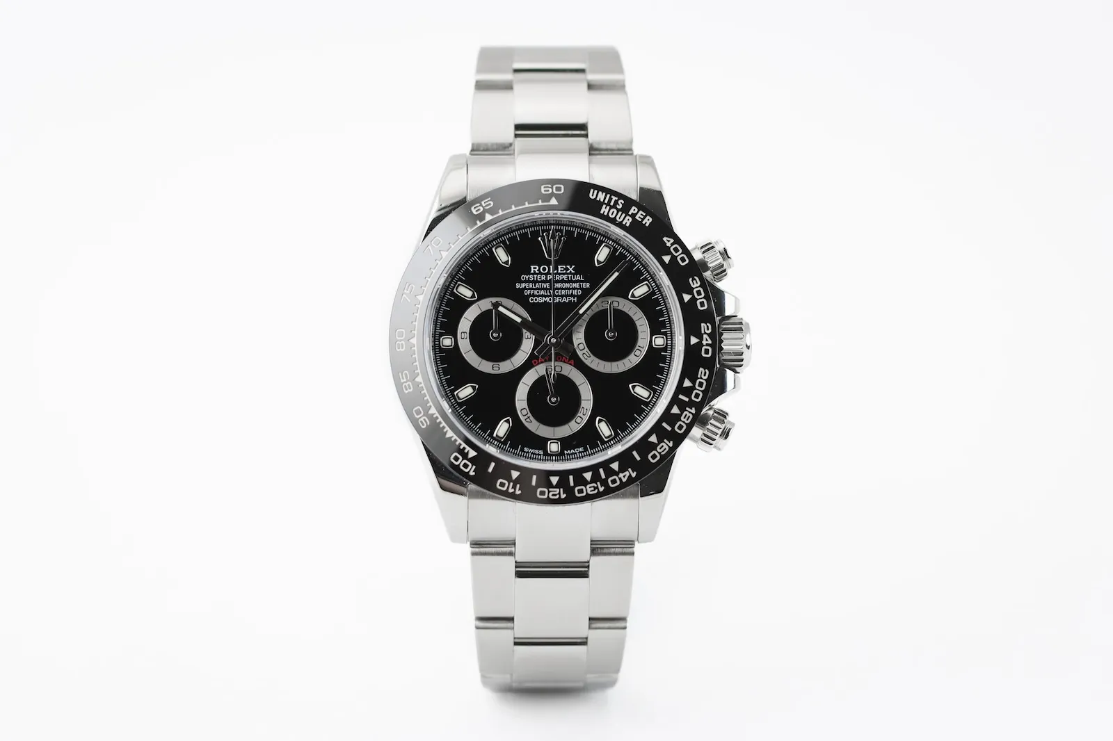Rolex Daytona 116500LN black dial 2023 full set. View in Huddersfield or UK-wide delivery.