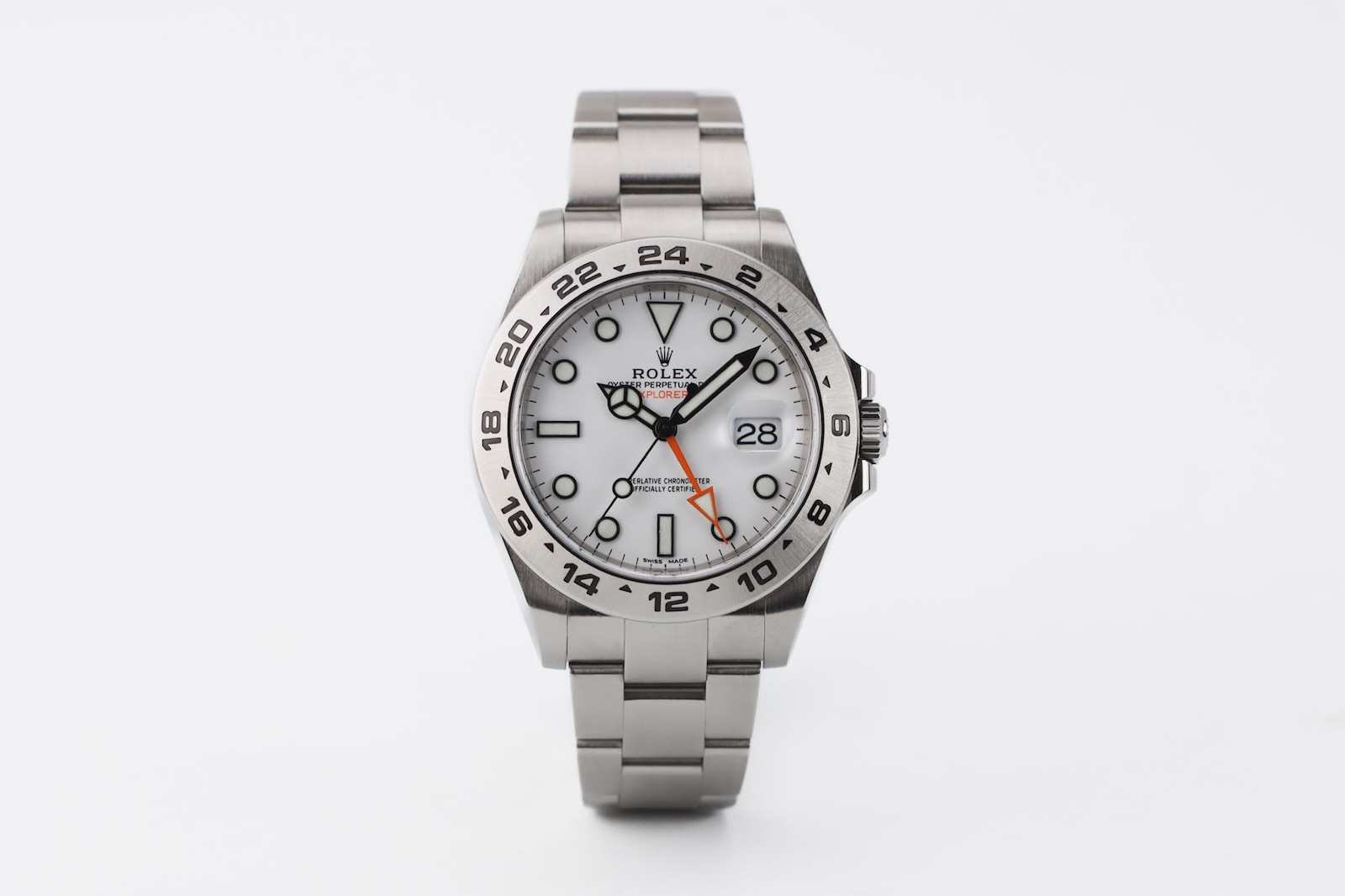 Rolex Explorer II 216570 Polar 2021 full set. View in Huddersfield or UK-wide delivery.